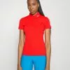 Tour Tech - Polo - Fiery Red