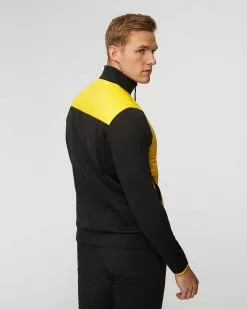 Veste J.LINDEBERG QUILT HYBRID JACKET AMOW07063-k099 -J.Lindeberg Boutique 232 amow07063 k099 04