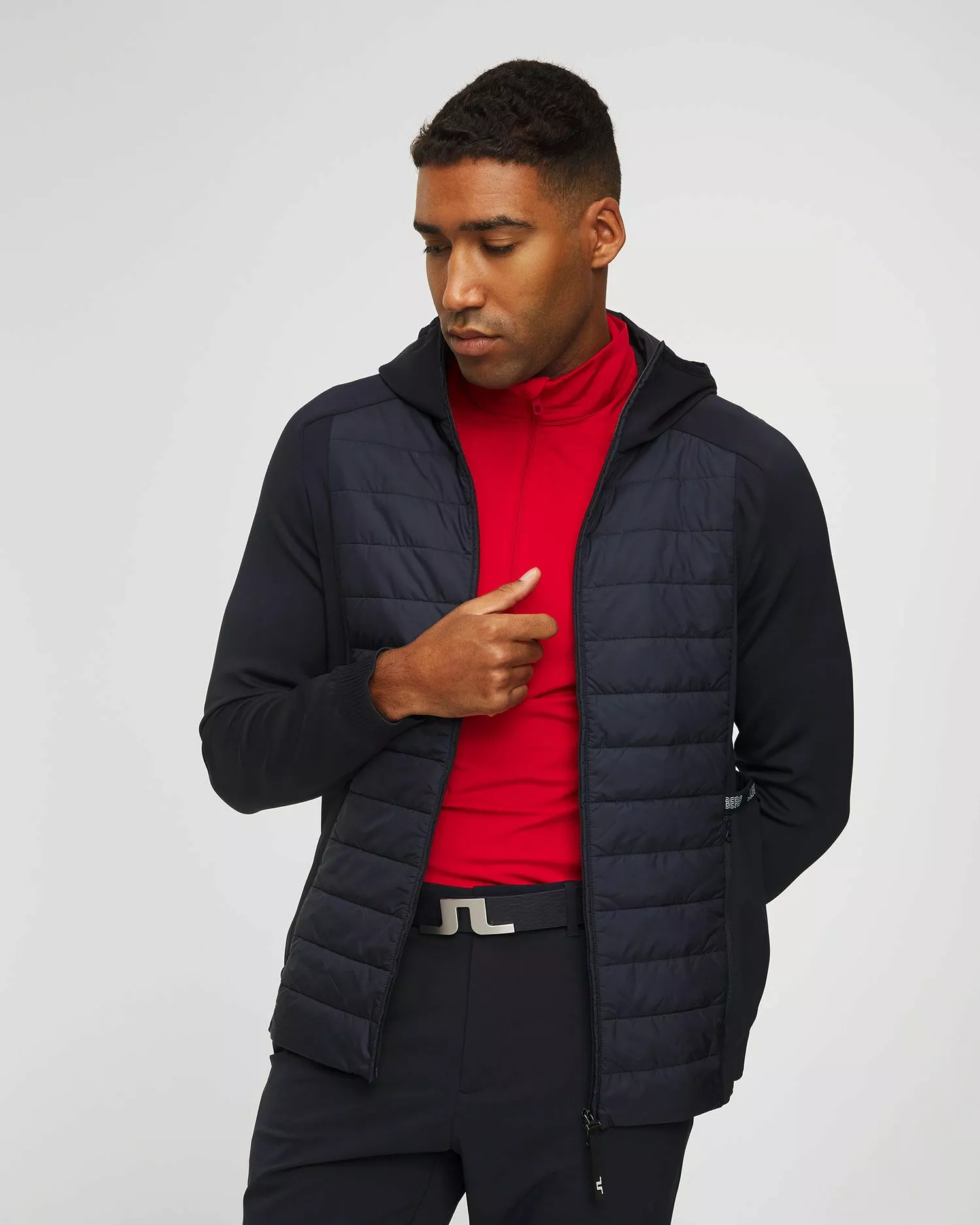 Veste Hybride J.LINDEBERG KENNY HYBRID HOOD AMOW08164-6855 4 Veste Hybride J.LINDEBERG KENNY HYBRID HOOD AMOW08164-6855 – Image 2