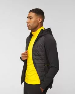 Veste Hybride J.LINDEBERG KENNY HYBRID HOOD AMOW08164-9999 -J.Lindeberg Boutique 232 amow08164 9999 03