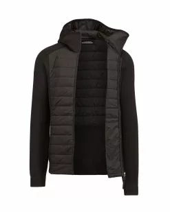 Veste Hybride J.LINDEBERG KENNY HYBRID HOOD AMOW08164-9999 -J.Lindeberg Boutique 232 amow08164 9999 09