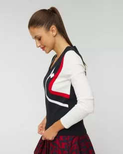 Pull J.LINDEBERG CELINE KNITTED SWEATER AWKW06948-6855 -J.Lindeberg Boutique 232 awkw06948 6855 03