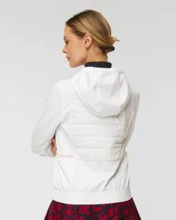 Veste Hybride J.LINDEBERG W KEISHA HYBRID HOOD JACKET AWOW06452-white -J.Lindeberg Boutique 232 awow06452 0 05
