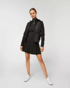 Veste Hybride J.LINDEBERG W KEISHA HYBRID HOOD JACKET AWOW06452-9999 -J.Lindeberg Boutique 232 awow06452 9999 02