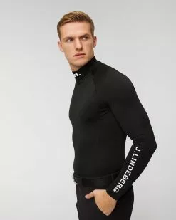 Col Roulé J.LINDEBERG AELLO SOFT COMPRESSION GMJT06334-9999 -J.Lindeberg Boutique 232 gmjt06334 9999 04