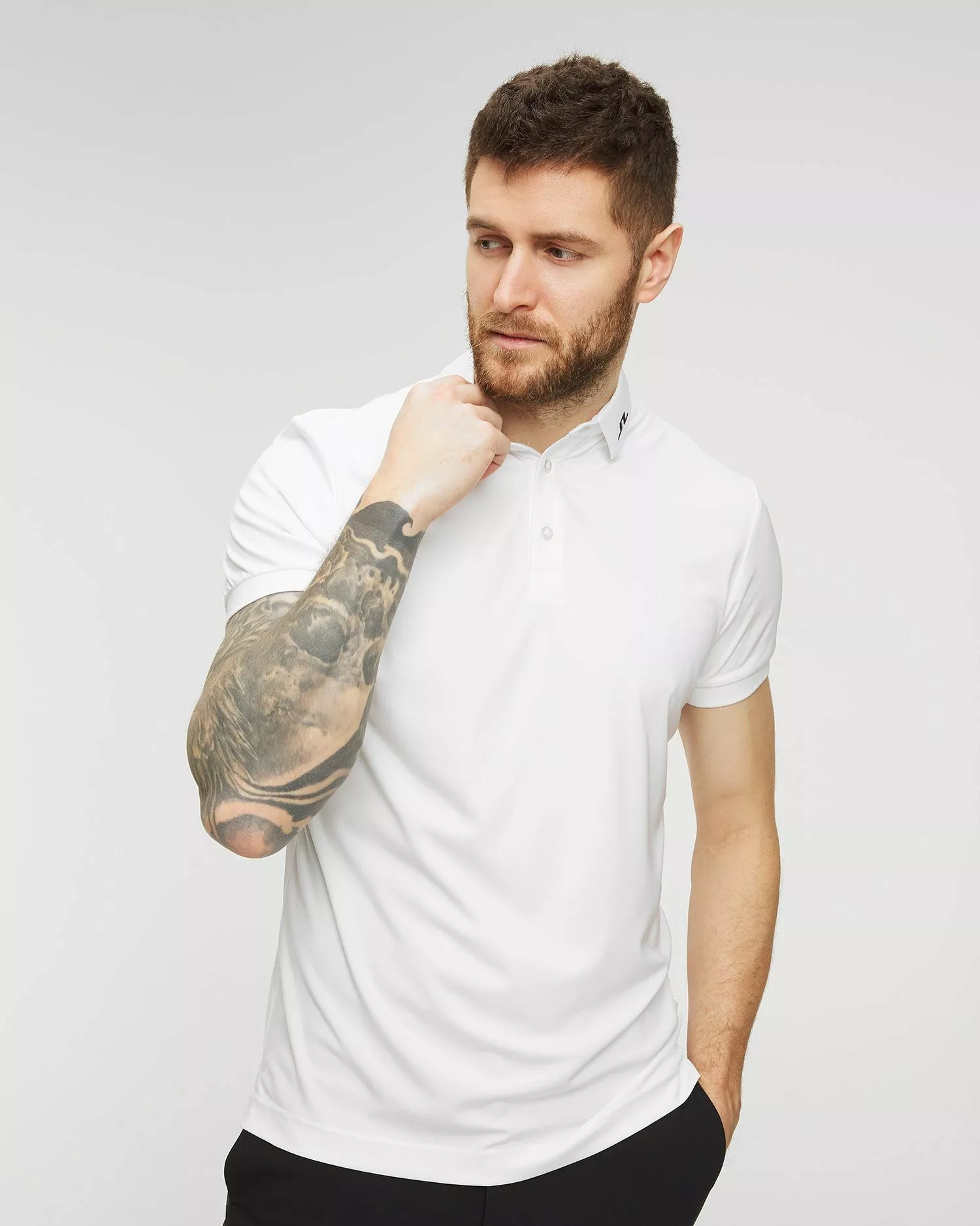 Polo J.LINDEBERG KV GMJT06620-white 4 Polo J.LINDEBERG KV GMJT06620-white – Image 2