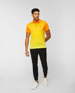 Polo J.Lindeberg Lowell GMJT07524-i068 -J.Lindeberg Boutique 232 gmjt07524 i068russetorange 03