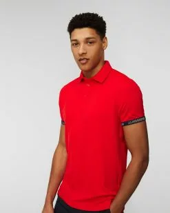 Polo J.Lindeberg Guy GMJT07623-g135 -J.Lindeberg Boutique 232 gmjt07623 g135fieryred 04