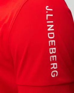 Polo J.Lindeberg Tour GMJT07645-g135 -J.Lindeberg Boutique 232 gmjt07645 g135fieryred 07
