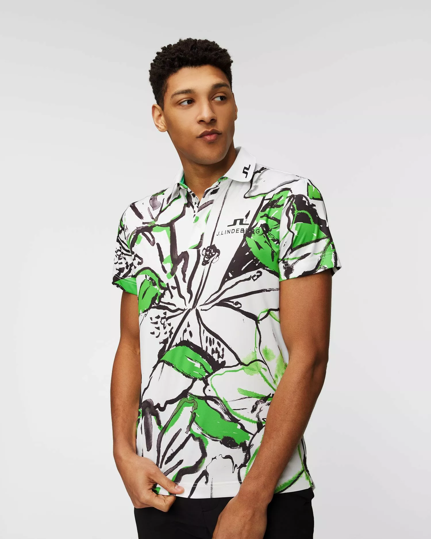 Polo J.Lindeberg KV GMJT08555-white 4 Polo J.Lindeberg KV GMJT08555-white – Image 2