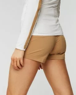 Short J.Lindeberg Gwen GWPA07812-e116 -J.Lindeberg Boutique 232 gwpa07812 e116tigerbrown 03