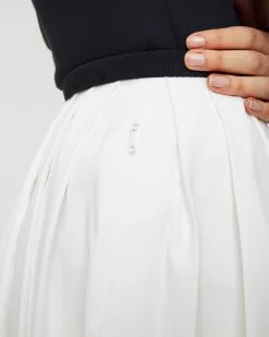 Jupe J.Lindeberg Sierra Pleat Skirt GWSD06673-white -J.Lindeberg Boutique 232 gwsd06673 0000white 07