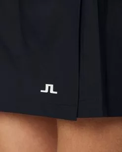 Jupe J.Lindeberg Sierra Pleat Skirt GWSD06673-6855 -J.Lindeberg Boutique 232 gwsd06673 6855jlnavy 07