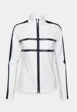 J.Lindeberg Jade Mid Layer - Sweat Zippé - White -J.Lindeberg Boutique 3e76e8a3b3e8445cbc77e660cfd462d8
