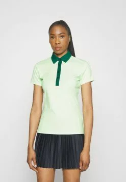 Henrietta Debossed - Polo - Patina Green