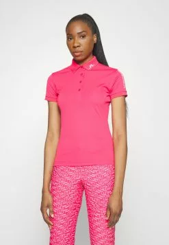 J.Lindeberg Boutique 9 Tour Tech - Polo - Azalea