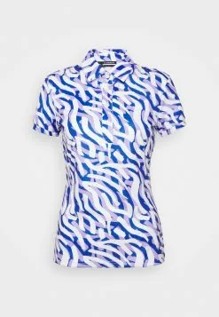 Hailey Print - Polo - Purple -J.Lindeberg Boutique 6475e23a5ec84ac6b5fbacd946962a17