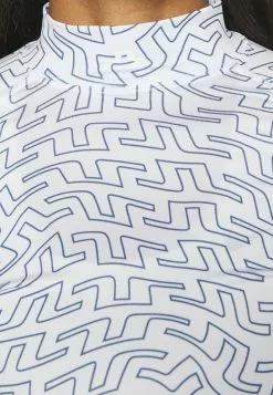 Asa Soft Compression - T-Shirt À Manches Longues - White Outline Bridge Swirl -J.Lindeberg Boutique 6cbfbc7988da4676bb6cf070f9db6bd7