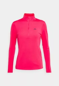Lauryn Half Zip Mid Layer - T-Shirt À Manches Longues - Azalea 10 Lauryn Half Zip Mid Layer - T-Shirt À Manches Longues - Azalea -J.Lindeberg Boutique 7abbc2984dc7443691e0706922216434