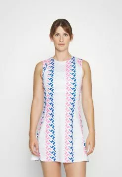 Helena Print Dress - Robe De Sport - Pink