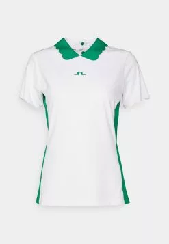 Elina - Polo - White -J.Lindeberg Boutique ce904625de51406db5450f83e6af44e7