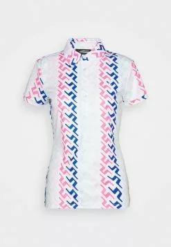 Hailey Print - Polo - Pink -J.Lindeberg Boutique d04a97fd6dc44a2f8e4c575f98f70fa2