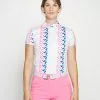 Hailey Print - Polo - Pink -J.Lindeberg Boutique dcd89ded5ea54b118c2886b62ca20c1e
