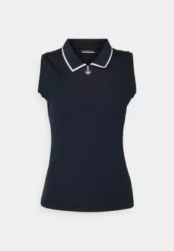Lale Sleeveless Top - Polo - Navy -J.Lindeberg Boutique e093bf407bbe44aebd39f54de96304d5